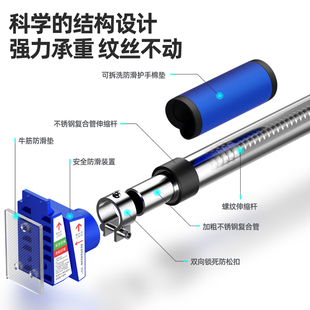 单杠家用室内门上免打孔引体向上器加长吊环秋千体育用品健身器材