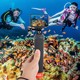 GoPro13/12/11/10/9/8/7原装浮力棒原厂漂手柄action4/5潜水配件