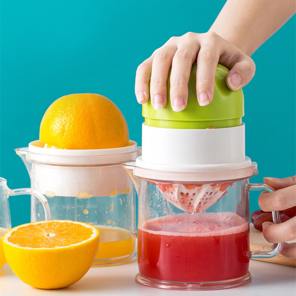 家用手动压炸水果汁机柠檬动打扎咋窄柞砸压榨汁机学生小型橙汁器