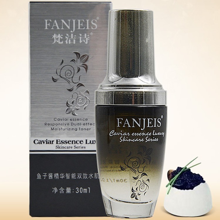 梵洁诗鱼子酱精华双效水肌源30ml 补水保湿柔肤水正品