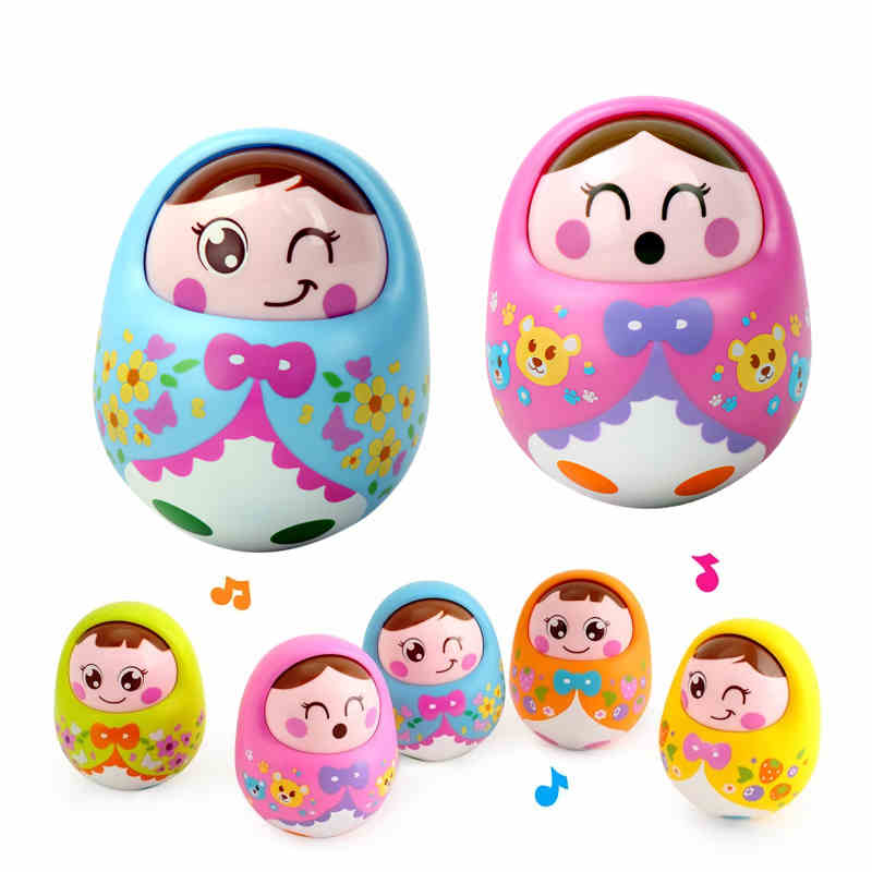 汇乐979点头可爱不倒翁婴幼儿娃娃