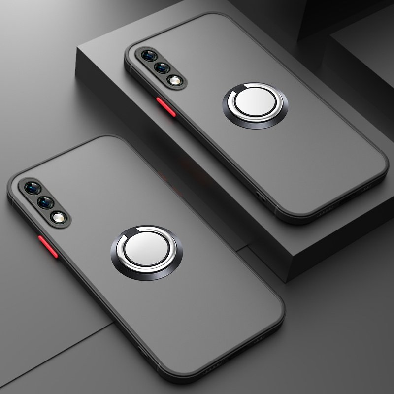 边荣耀畅玩9x保护套网红新品磁吸指环支架款超薄华为荣耀9xpro手机壳