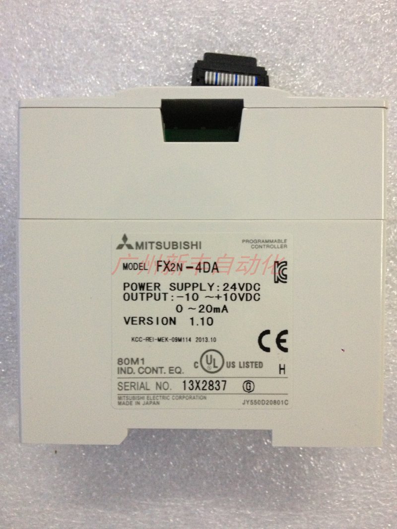 原装全新三菱plcfx2n-4da模块mitsubishi日本进口带包装