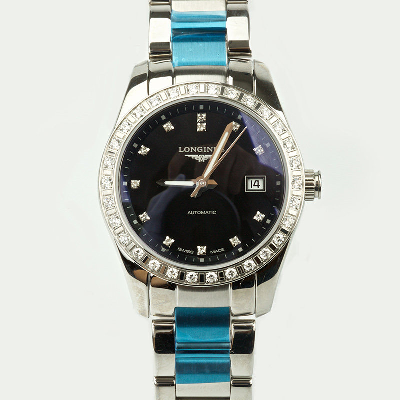 【9.9新】未使用 浪琴康博系列 女士机械腕表 ag-05