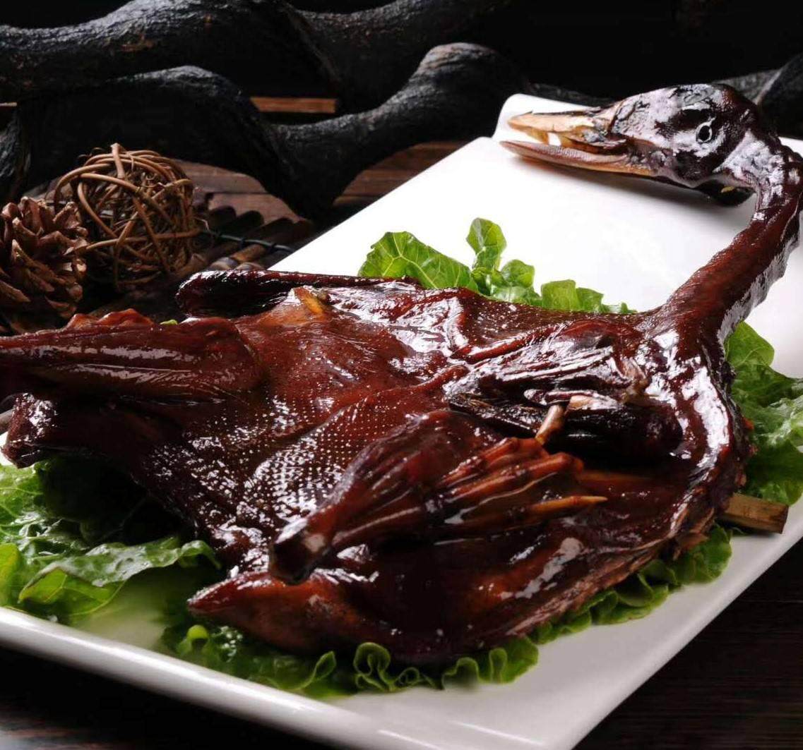 热销麻油鸭_麻油鸭 正宗 温州 真空500g左右宏业藤桥卢弟熏鸡酱油鸭