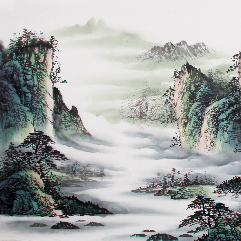 王岩《精品山水系列 青山常在》省美协