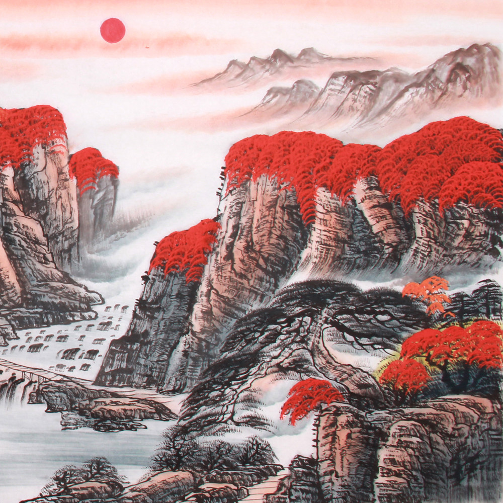 陈克永《精品山水小六尺系列 鸿运千秋》中美协