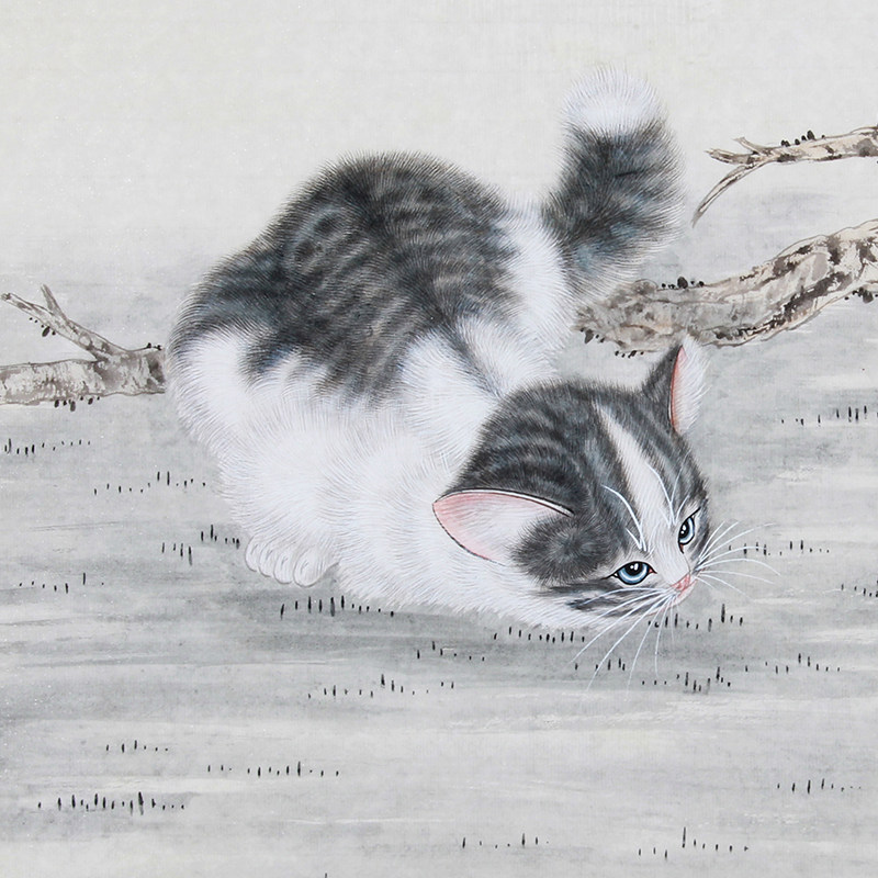 米春茂 《精品工笔猫系列》