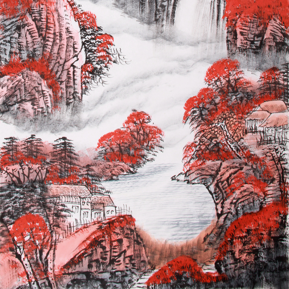 赵弘《精品山水系列 鸿运天成》中美协