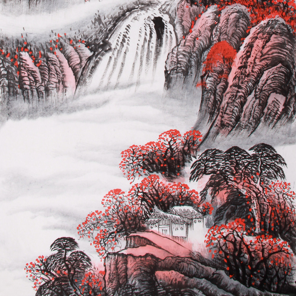 赵弘《精品山水系列 鸿运当头》 中美协