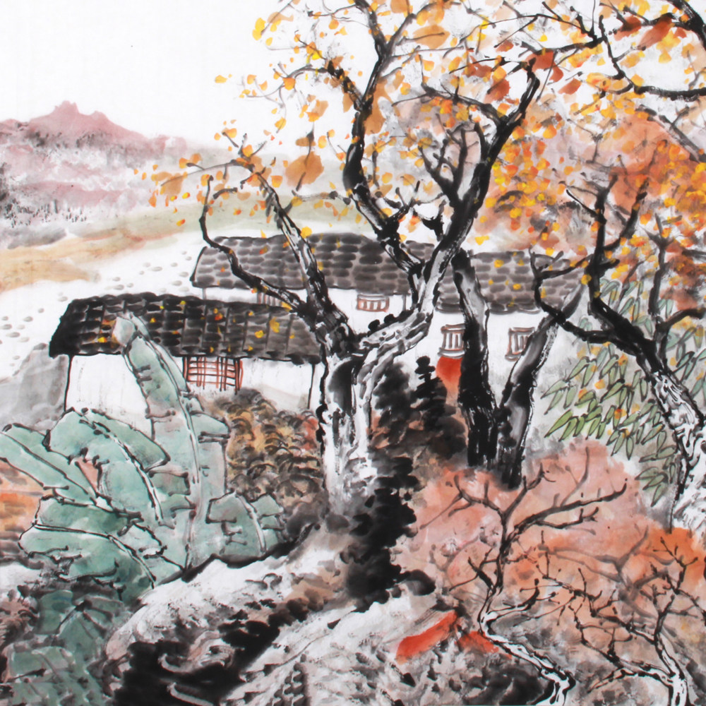 杨松兴《精品山水系列 秋色》中美协