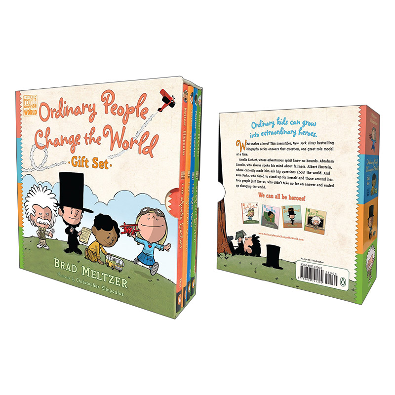 英文原版 Ordinary People Change the World Gift Set 普通人改变世界 4册盒装 英文版 进口英语原版书籍儿童图书