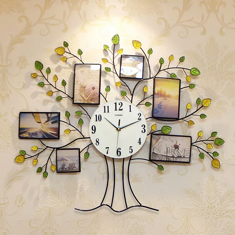 Decorative frame modern Art fashion Pocket Watch Clock originality clocks and watches Wall clock a living room Quartz Mutein the Home Daily , Bell , Wall clock category - from Buy2taobao.com to provide professional Taobao agent buy service