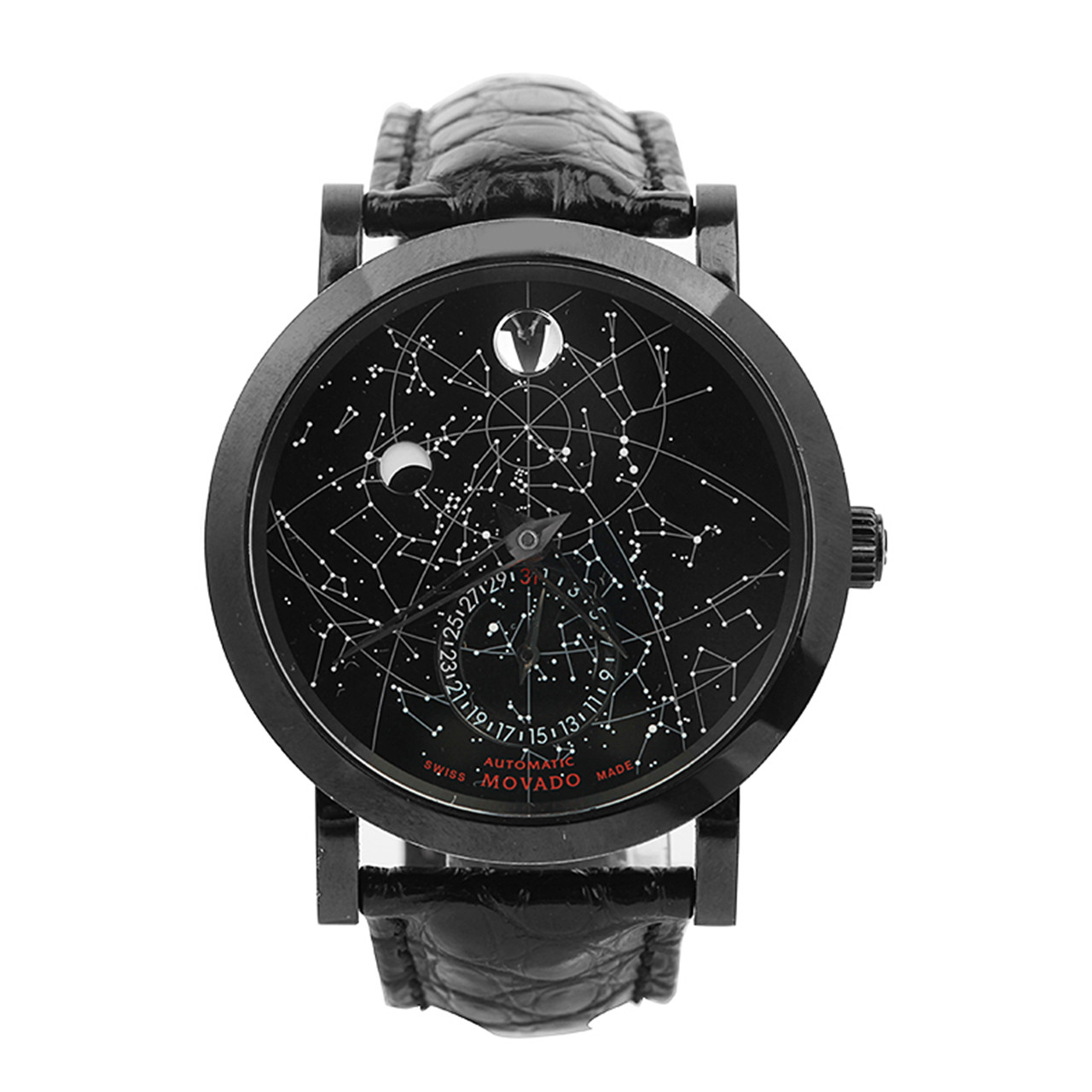 [9.0新]摩凡陀男士瑞红系列限量款星空自动机械手表sj1738