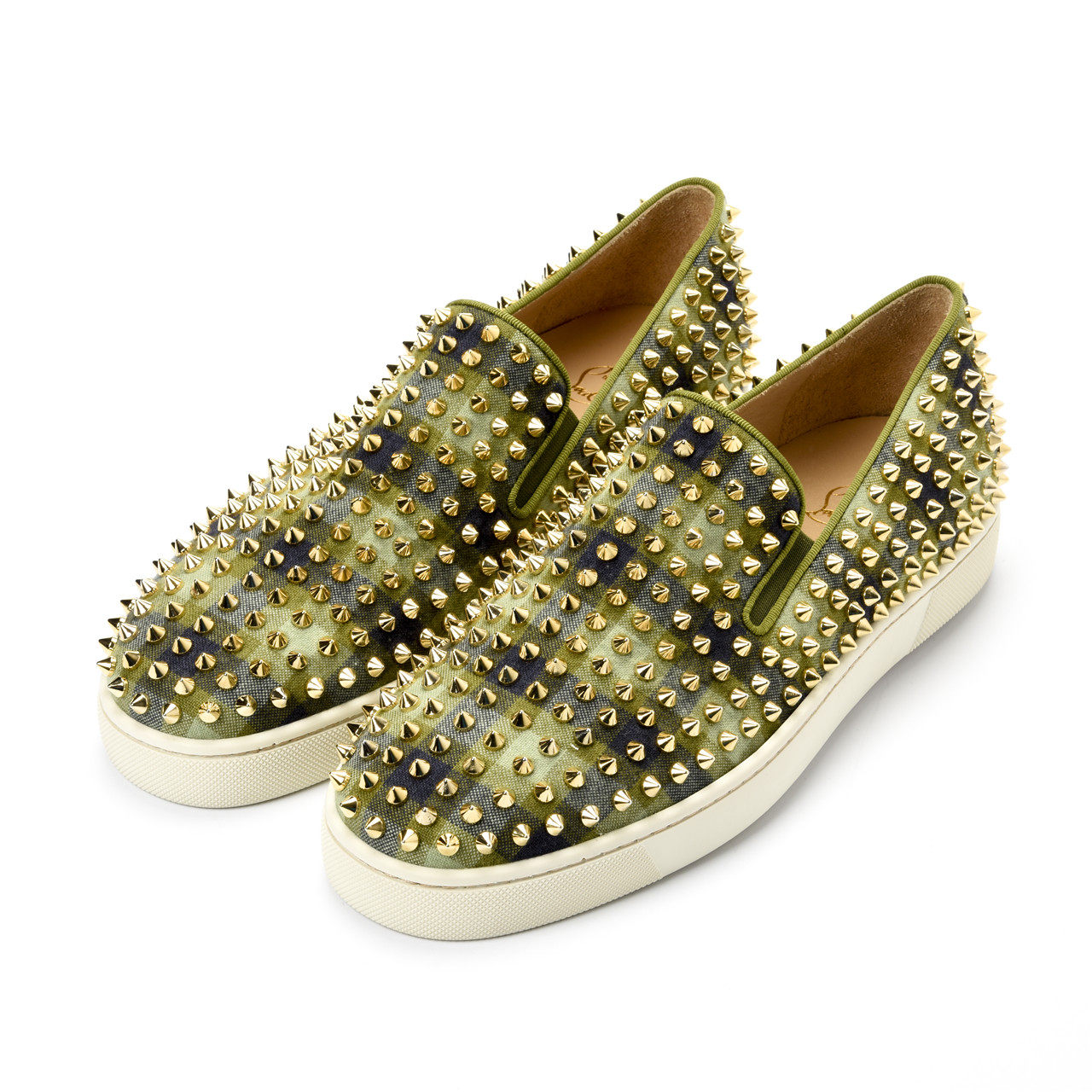 9新]克里斯提鲁布托cl男士铆钉鞋41.5码bx2708