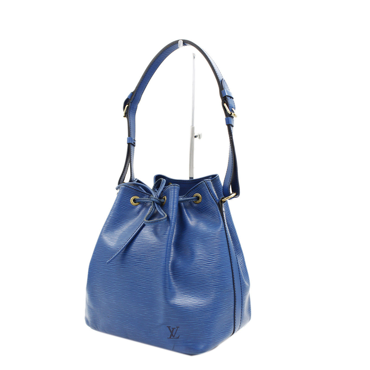 [9.0新]lv epi 水波纹牛皮蓝色女士水桶包 单肩包