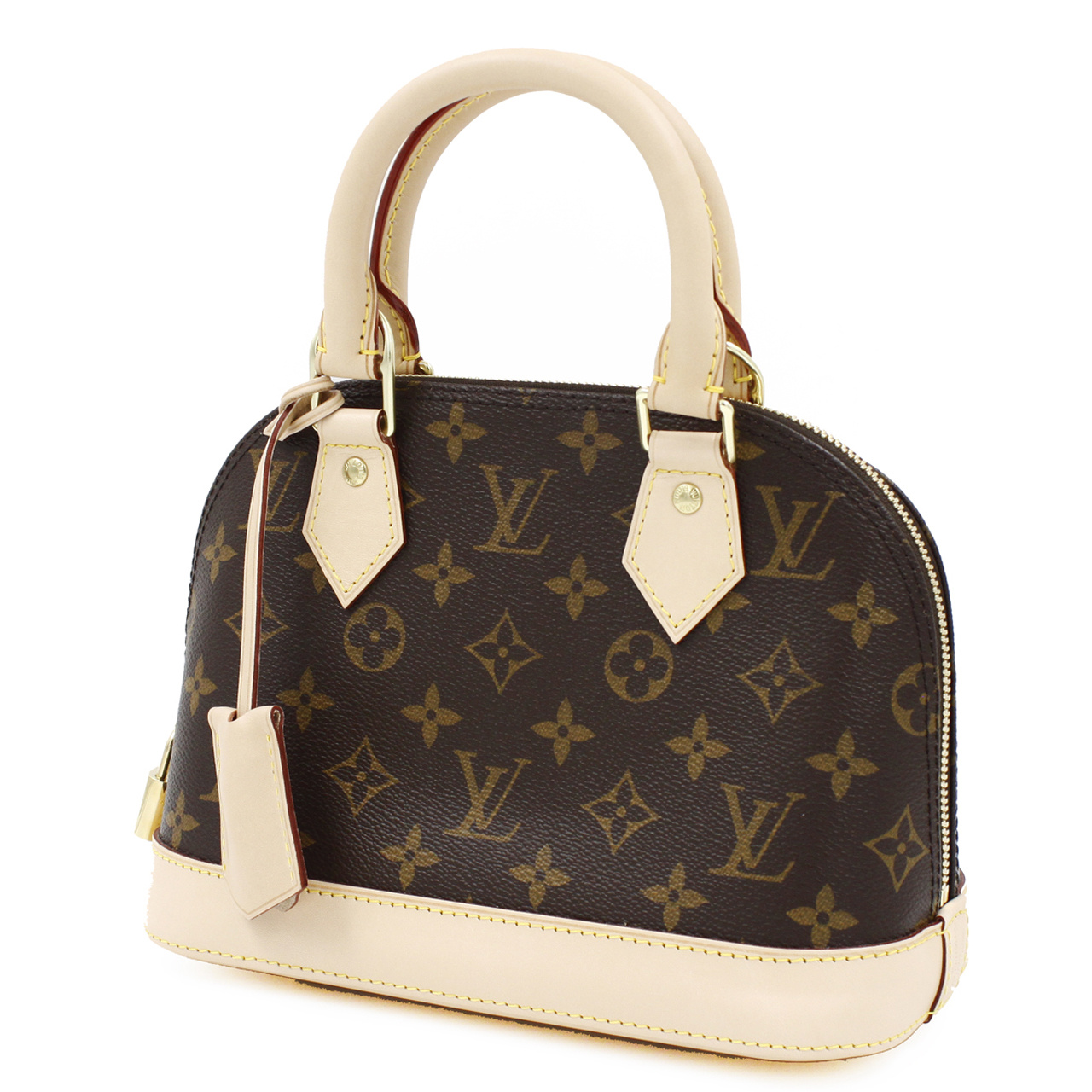 9.8新〕lv alma bb 手袋 老花女士贝壳包 (带肩带)