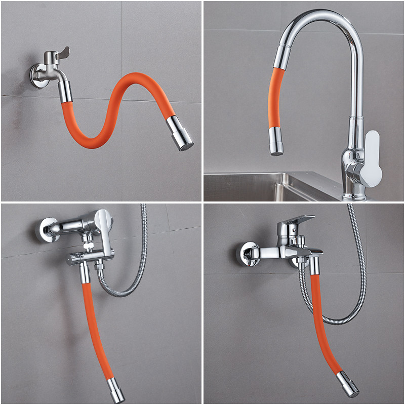 水龙头加长延伸器卫生间浴室龙头延长管防溅头神器通用万能接头