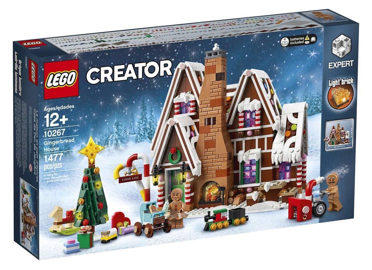 乐高lego 创意系列10267姜饼屋 冬季圣诞 儿童益智玩具拼接