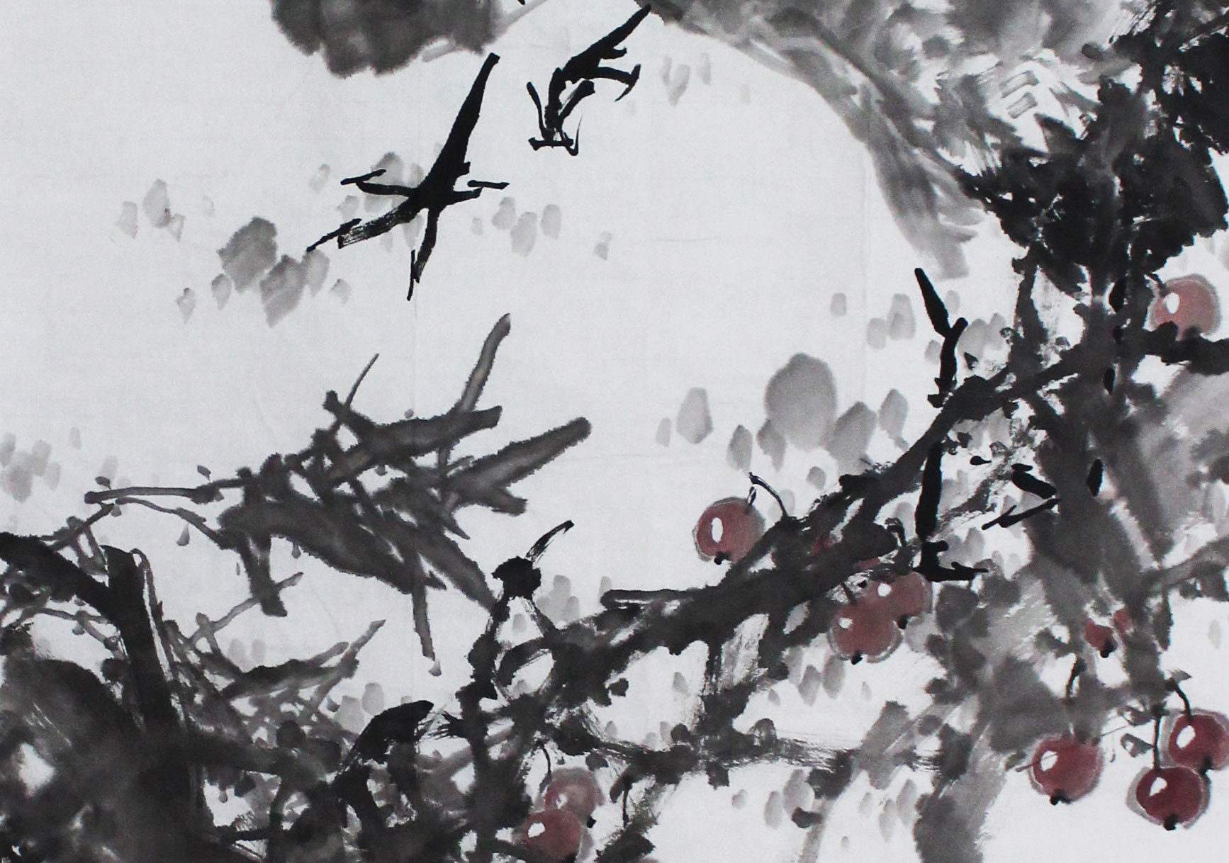 天津美院 王维舒 花鸟 省美协