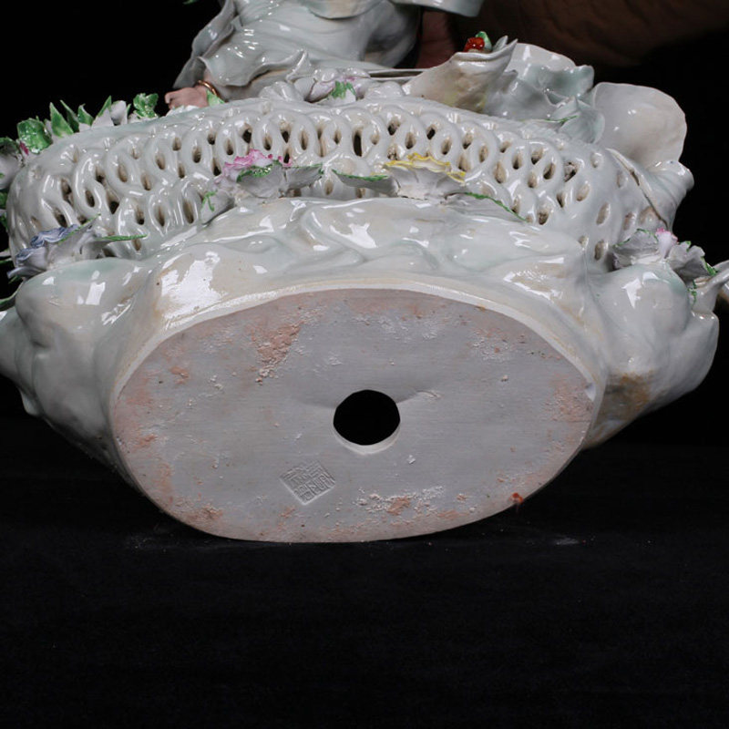 已故大师曾山东晚年作品《天女散花》