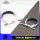 RASTACLAT官方正品 渐变系列 黑白渐变 男女生情侣款小狮子手链绳