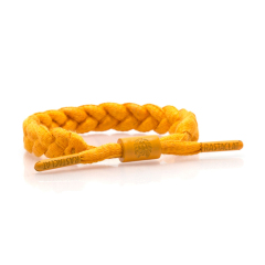 官方正品 RASTACLAT 磨砂系列 CHEDDA Orange 橙色 鞋带手链