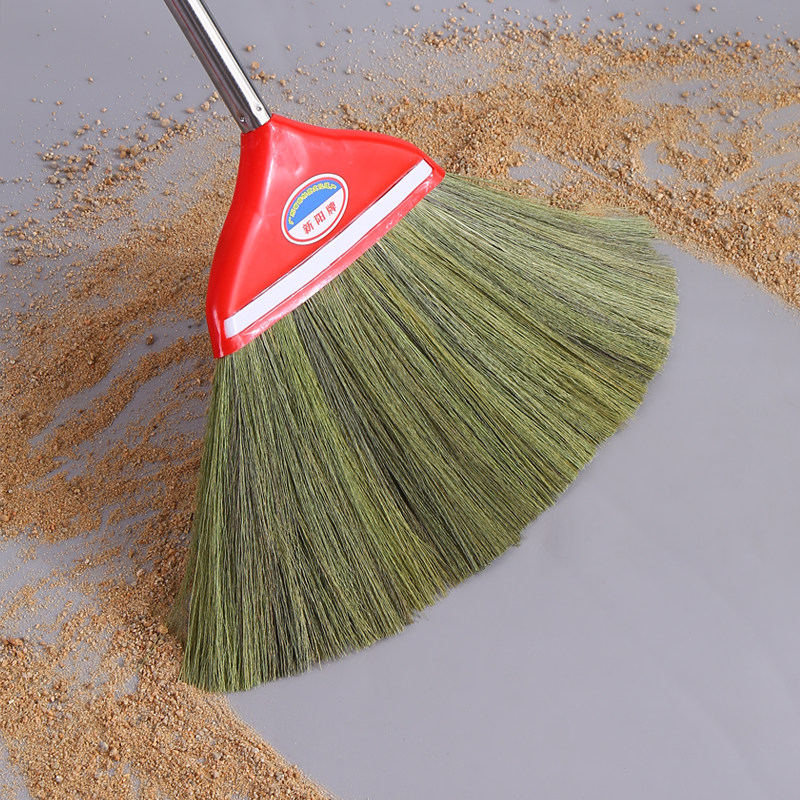 芒草扫把不粘头发笤帚软毛家用条帚扫头发老式扫地神器单个扫帚