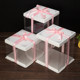 生日蛋糕盒子4寸6寸8寸10/12/寸三层双层一层透明包装盒定制包邮