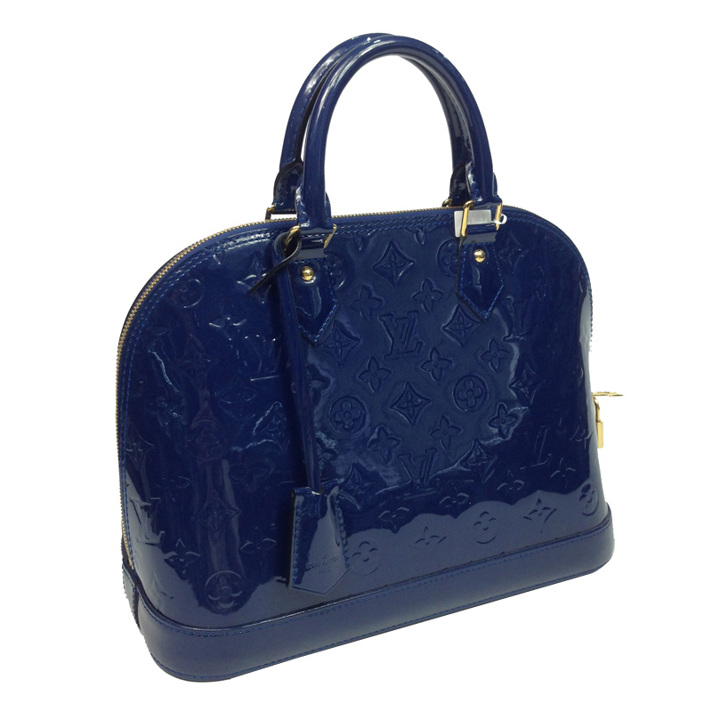 【9.9新】lv 路易威登 蓝色老花贝壳包