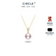 【母亲节礼物】新品CIRCLE珠宝优雅时光系列18K金Akoya珍珠项链
