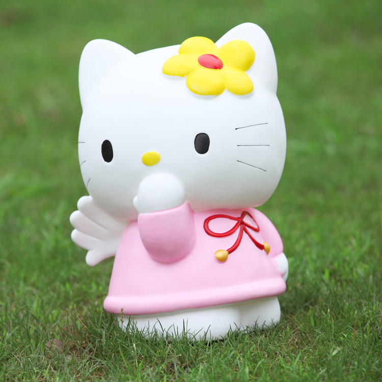 超大号凯蒂猫卡通存钱罐 巨大号创意hello kitty储蓄罐女生kt礼物