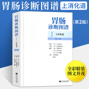 胃肠诊断图谱 上消化道 胃镜超声内镜肠镜医学专业书籍实用内科学消化内科疾病鉴别诊断学肿瘤病理机制临床诊疗思维书住院医师手册