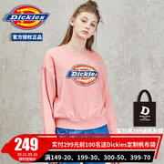 DickiesLogo印花圆领卫衣 女士全棉宽松版型套头上衣 DK006045