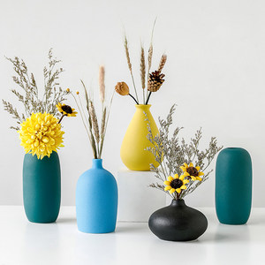 北欧ins家居创意装饰品房间卧室餐桌布置 摆设办公桌面花瓶小摆件