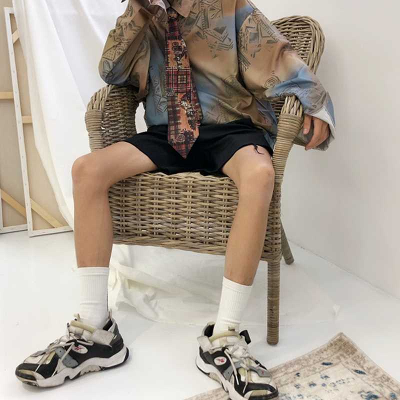 韩版ulzzang原宿BF街头迷幻宫廷油画印花衬衣宽松长袖衬衫男女|ruв категории Женская одежда, рубашка - от Buy2taobao.com для оказания профессиональной услуги покупки агента Taobao