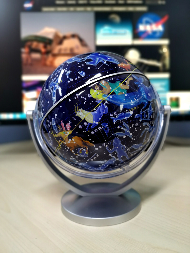 全天88星座中文天球仪14cm教学实验器材中学课外活动天文科普教具