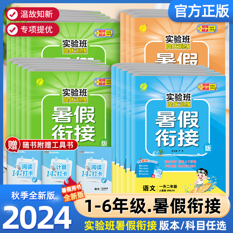 2024秋新版实验班暑假衔接提优训