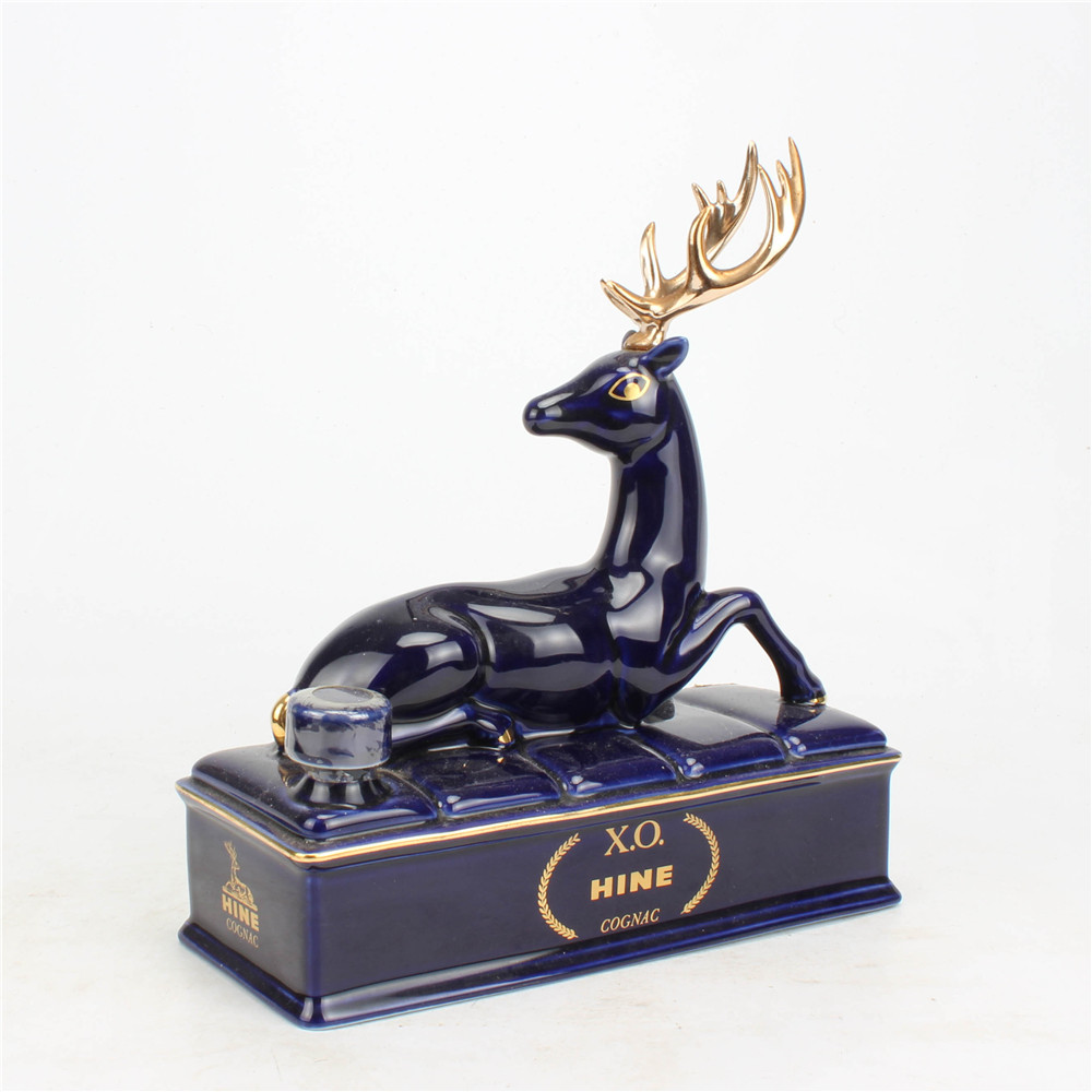 41.90年代御鹿xo干邑40度700ml*1瓶老洋酒收藏 拍卖