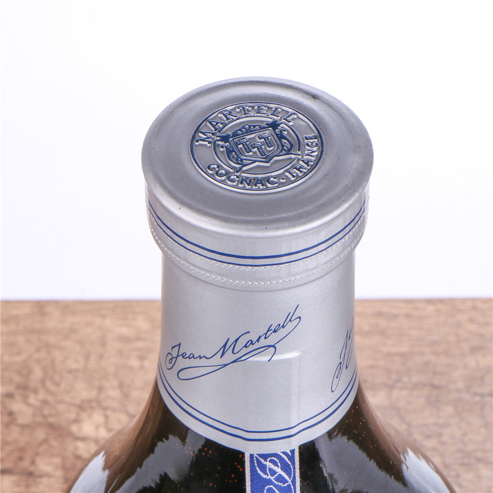 7.洋酒90年代6斤装马爹利蓝带白兰地40度3000ml老洋酒收藏