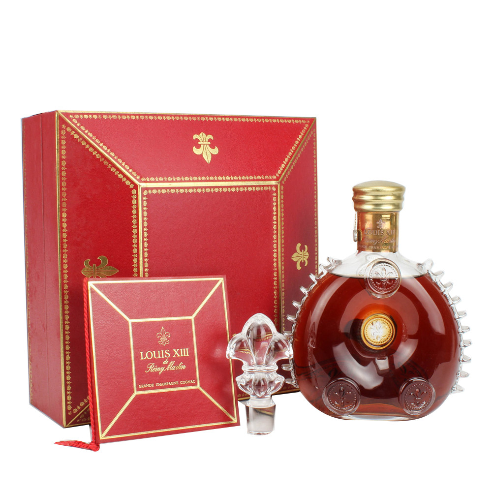 1.90年代金头路易十三 40度700ml*1瓶老洋酒收藏 拍卖