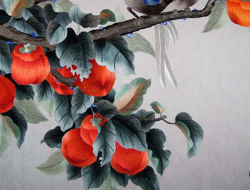 苏绣单面绣《事事如意》