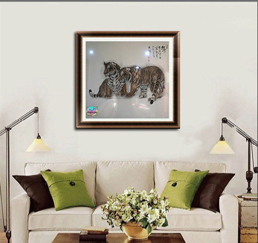 河北省美协会员,中国画虎艺术学院名誉院长杜世军作品