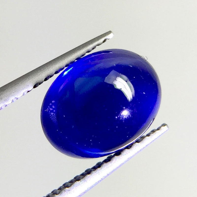 2.56ct 天然蛋面蓝宝裸石