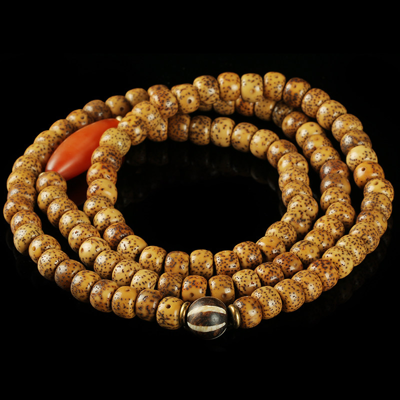 观音寺 殊胜星月菩提 一代邦提克木珠佛珠 佛法加持