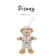 日本代购东京迪士尼正版夏日惊喜达菲熊公仔玩偶毛绒书包挂件挂饰
