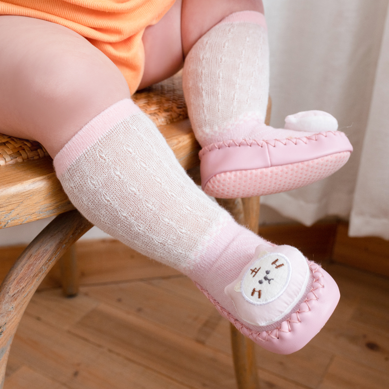 婴儿鞋袜春秋夏季薄款幼儿学步袜子防滑新生儿室内宝宝地板袜隔凉