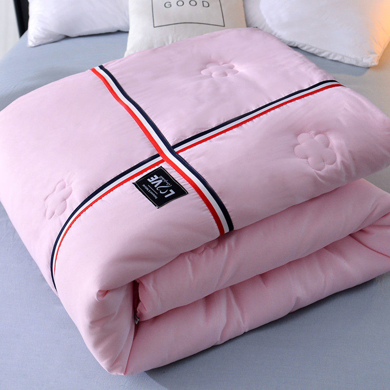 被子冬被加厚保暖被芯双人棉被单人学生宿舍空调被春秋被褥太空被
