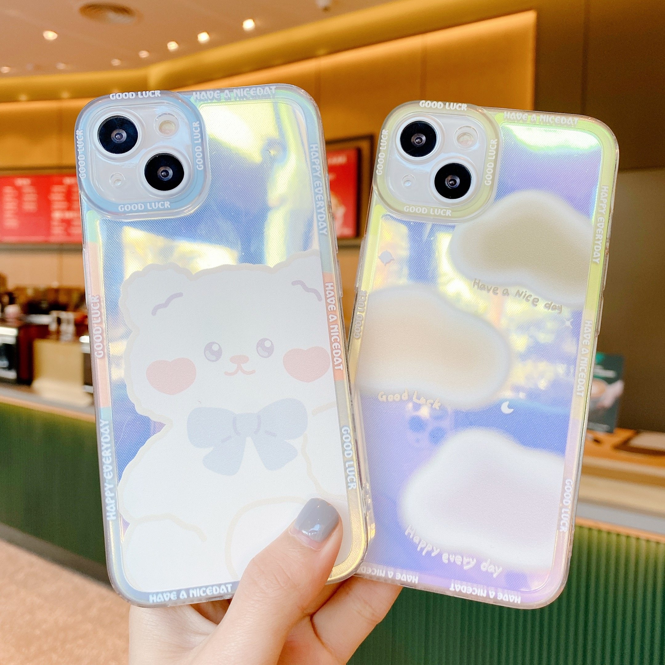 镭射蓝光iphone6手机壳