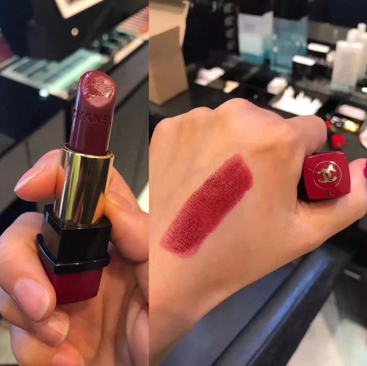 法国专柜代购chanel香奈儿炫亮丝绒 哑光唇膏口红滋润188限量新色